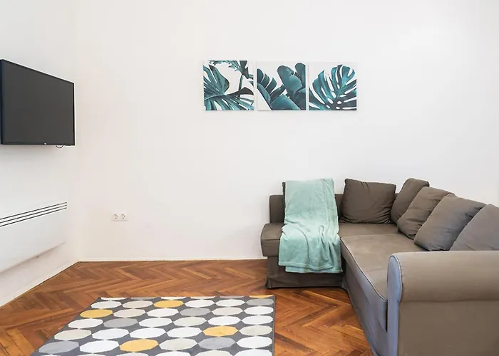 Free Parking - Dob50 Spacious - 2 Separate Bedroom, 5 People, Ac, Wifi Apartmán Budapešť